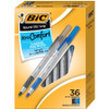 BIC Round Stic Grip Ballpoint Pen BICGSMG361AST