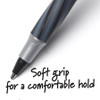 BIC Round Stic Grip Ballpoint Pen BICGSMG361AST