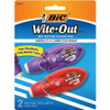 BIC Wite-Out Mini Correction Tape 2-pack BICWOMTP21