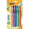 BIC Brite Liner Retractable Highlighters BICBLRP51AST