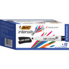 BIC Intensity XL Bullet Low Odor Dry-Erase Markers BICGDEM11BK