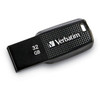 Verbatim 32GB Ergo USB Flash Drive - Black VER70876