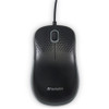 Verbatim Silent Corded Optical Mouse - Black VER99790