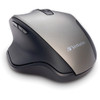 Verbatim Silent Ergonomic Wireless Blue LED Mouse - Graphite VER70242