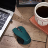 Verbatim USB-C&trade; Wireless Blue LED Mouse - Teal VER70247