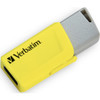 Verbatim 16GB Store 'n' Click USB Flash Drive - 2pk - Blue, Yellow VER70376