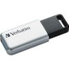 Verbatim 64GB Store 'n' Go Secure Pro USB 3.0 Flash Drive with AES 256 Hardware Encryption - Silver VER98666