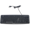 Verbatim Slimline Corded USB Keyboard - Black VER99201