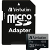 Verbatim 16GB Pro 600X microSDHC Memory Card with Adapter, UHS-I U3 Class 10 VER47040