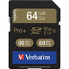 Verbatim Pro+ 64 GB SDXC VER49197