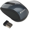 Verbatim Wireless Mini Travel Optical Mouse - Graphite VER97470