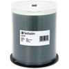 Verbatim CD-R 700MB 52X DataLifePlus Shiny Silver Silk Screen Printable - 100pk Spindle VER94797