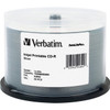 Verbatim CD-R 700MB 52X DataLifePlus Silver Inkjet Printable - 50pk Spindle VER94892