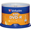 Verbatim AZO DVD-R 4.7GB 16X with Branded Surface - 50pk Spindle VER95101