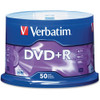 Verbatim AZO DVD+R 4.7GB 16X with Branded Surface - 50pk Spindle VER95037