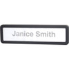 Lorell Recycled Plastic Cubicle Nameplate LLR80669