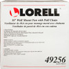 Lorell Pull-chain Wall Mounting 3-speed Fan LLR49256