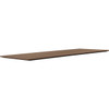 Lorell Universal Walnut Knife Edge Tabletop LLR59616