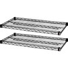 Lorell 2 Extra Shelves for Industrial 48"x18" Wire Shelving LLR69139