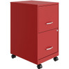 Lorell SOHO File/File Mobile File Cabinet LLR00061RD