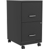 Lorell SOHO File/File 2-Drawer Mobile File Cabinet LLR00061