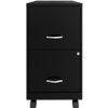 Lorell SOHO File/File 2-Drawer Mobile File Cabinet LLR00061