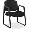 Lorell Black Fabric Guest Chair LLR84576