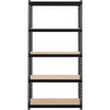 Lorell 2,300 lb Capacity Riveted Steel Shelving LLR59697