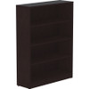 Lorell Essentials Espresso Laminate Bookcase LLR18227