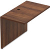 Lorell Chateau Series Mahogany Laminate Desking LLR34324