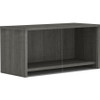 Lorell Weathered Charcoal Wall Mount Hutch LLR16241
