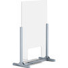 Lorell Removable Shelf Glass Protective Screen LLR55670
