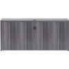 Lorell Weathered Charcoal Laminate Desking LLR69596
