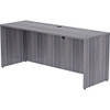 Lorell Weathered Charcoal Laminate Desking LLR69552