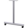 Lorell Relevance Tabletop Wheeled T-Leg Base LLR60610