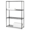 Lorell Black Industrial Wire Shelving LLR70060