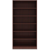 Lorell Mahogany Laminate Bookcase LLR99790