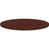 Lorell Round Invent Tabletop - Mahogany LLR62578