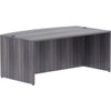 Lorell Weathered Charcoal Laminate Desking LLR69591