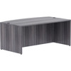 Lorell Weathered Charcoal Laminate Desking LLR69591