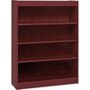 Lorell Panel End Hardwood Veneer Bookcase LLR60072