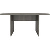 Lorell Weathered Charcoal Laminate Desking LLR69569