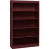 Lorell Panel End Hardwood Veneer Bookcase LLR60073