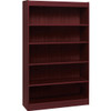Lorell Panel End Hardwood Veneer Bookcase LLR60073