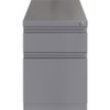 Lorell 20" 2-drawer Box/File Steel Mobile Pedestal LLR00054