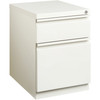 Lorell 20" 2-drawer Box/File Steel Mobile Pedestal LLR00051