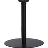 Lorell Hospitality Round Table Adjustable-height Base LLR59657