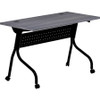 Lorell Charcoal Flip Top Training Table LLR59489