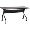 Lorell Espresso/Black Training Table LLR60732