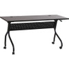 Lorell Espresso/Black Training Table LLR60732